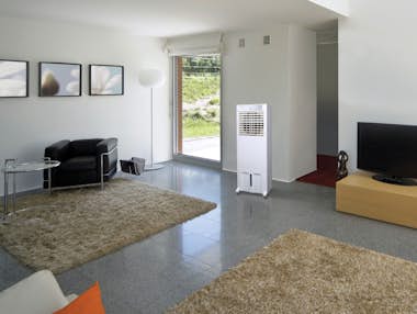 Purline Climatizador Evaporativo de gran caudal y bajo con Purline Climatizador Evaporativo de gran caudal y bajo con