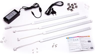 Purline Kit completo con 4 Barras Rígidas Translúcidas de Purline Kit completo con 4 Barras Rígidas Translúcidas de