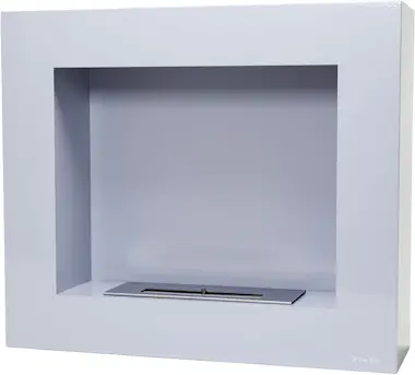 Purline Chimenea de etanol de suelo o pared de color gris Purline Chimenea de etanol de suelo o pared de color gris