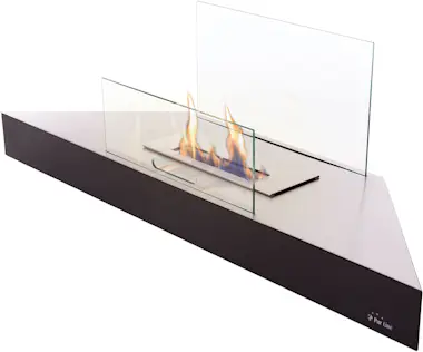 Purline Chimenea de etanol, diseño mural para esquina Purline Chimenea de etanol, diseño mural para esquina