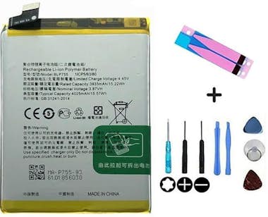 OPPO Batería Original BLP755 Para Oppo Find X2 Lite Fin OPPO Batería Original BLP755 Para Oppo Find X2 Lite Fin