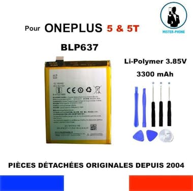 OnePlus BATERIA ORIGINAL BLP637 1+ ONEPLUS 5 5T STAR WARS OnePlus BATERIA ORIGINAL BLP637 1+ ONEPLUS 5 5T STAR WARS