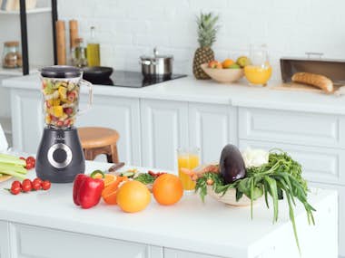 Purline Batidora de vaso 400W con jarra de cristal de 1.5L Purline Batidora de vaso 400W con jarra de cristal de 1.5L