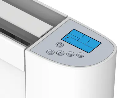 Purline Emisor térmico de placa cerámica, 600W, blanco, ba Purline Emisor térmico de placa cerámica, 600W, blanco, ba