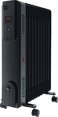 Purline Radiador de aceite negro 2000W, bajo consumo, con Purline Radiador de aceite negro 2000W, bajo consumo, con