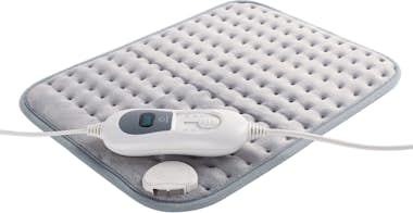 Purline Almohadilla eléctrica 100W, gris, acolchada, lana Purline Almohadilla eléctrica 100W, gris, acolchada, lana