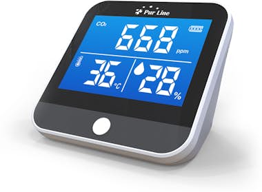 Purline Estación meteorológica inalámbrica con sensor PM2, Purline Estación meteorológica inalámbrica con sensor PM2,