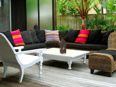 Purline Chimenea de etanol en forma de farolillo en acero Purline Chimenea de etanol en forma de farolillo en acero