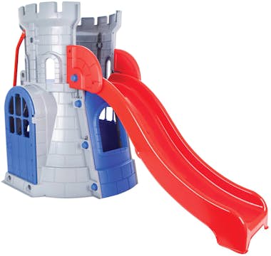pilsan Castillo infantil de plástico con tobogán CASTLE S pilsan Castillo infantil de plástico con tobogán CASTLE S