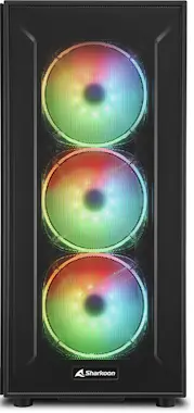 Sharkoon Sharkoon TG6M RGB Torre Negro Sharkoon Sharkoon TG6M RGB Torre Negro