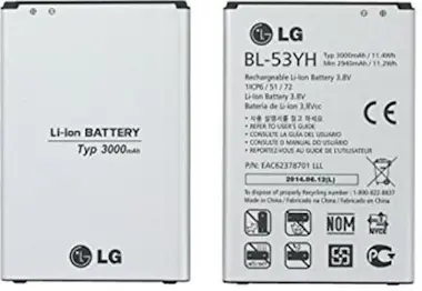 LG Batería 2940mAh EAC6237870 BL-53YH G3 LG Batería 2940mAh EAC6237870 BL-53YH G3