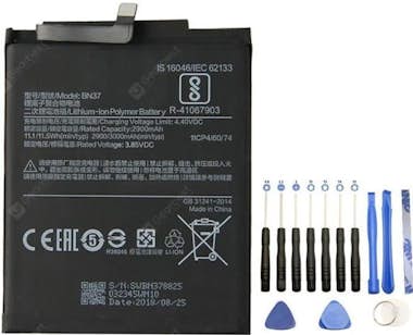 Xiaomi Batería BN37 para Redmi 6A Mi 5 Redmi 6 + Kit de h Xiaomi Batería BN37 para Redmi 6A Mi 5 Redmi 6 + Kit de h