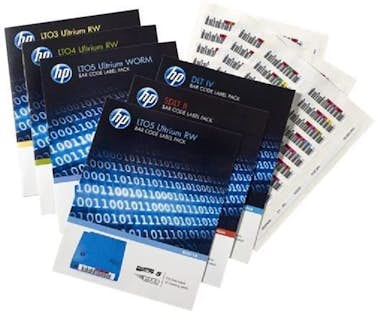 HP Paquete de 110 etiquetas de código de barras E HP Paquete de 110 etiquetas de código de barras E