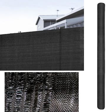 Comercial Candela Rollo de Malla Rafia de Ocultacion Jardín Negro 1 Comercial Candela Rollo de Malla Rafia de Ocultacion Jardín Negro 1