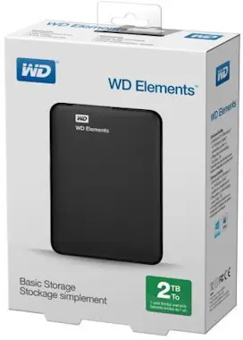 Western Digital WD Elements Portable WDBU6Y0020BBK Disco duro exte Western Digital WD Elements Portable WDBU6Y0020BBK Disco duro exte