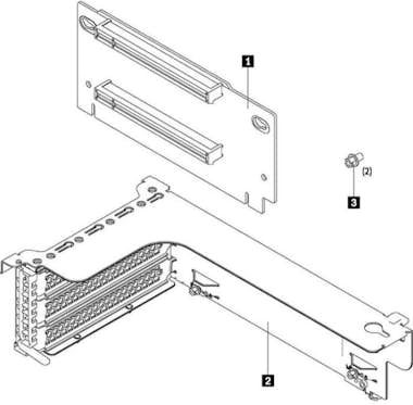 Lenovo LENOVO Riser 1 Kit - Placa secundaria - para Think Lenovo LENOVO Riser 1 Kit - Placa secundaria - para Think