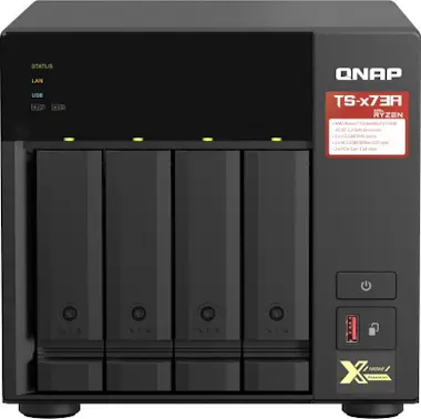 QNAP TS-473A-8G NAS Servidore 4 Bay 2.2 GHz 8 GB PCIE 3 QNAP TS-473A-8G NAS Servidore 4 Bay 2.2 GHz 8 GB PCIE 3