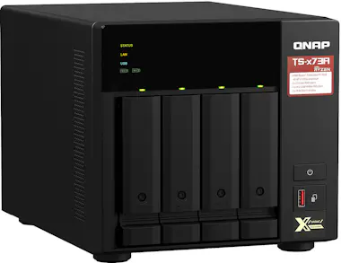 QNAP TS-473A-8G NAS Servidore 4 Bay 2.2 GHz 8 GB PCIE 3 QNAP TS-473A-8G NAS Servidore 4 Bay 2.2 GHz 8 GB PCIE 3