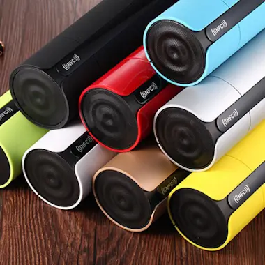 High-Tech & Bien-Etre Altavoz Bluetooth NFC Estéreo Mini Altavoz inalámb High-Tech & Bien-Etre Altavoz Bluetooth NFC Estéreo Mini Altavoz inalámb