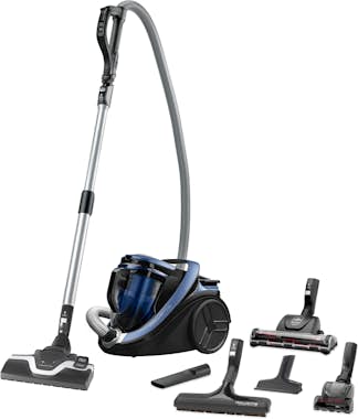 Rowenta RO7690EA Aspirador 2.5 L 550 V 65 dB Metal Azul In Rowenta RO7690EA Aspirador 2.5 L 550 V 65 dB Metal Azul In