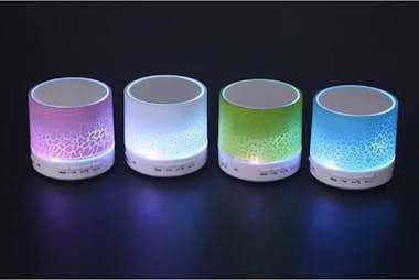 High-Tech & Bien-Etre Altavoz Bluetooth inalámbrico LED Mini altavoz por High-Tech & Bien-Etre Altavoz Bluetooth inalámbrico LED Mini altavoz por