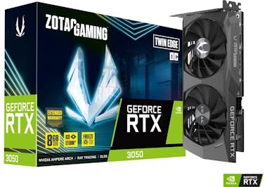 Zotac NVIDIA GeForce RTX 3050 Twin Edge OC Tarjeta Gráfi Zotac NVIDIA GeForce RTX 3050 Twin Edge OC Tarjeta Gráfi