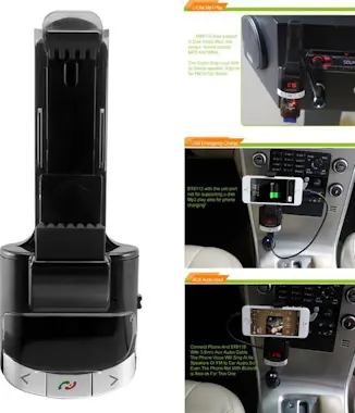 High-Tech & Bien-Etre Gosear® Phone Holder Car Kit Bluetooth 2.1 Transmi High-Tech & Bien-Etre Gosear® Phone Holder Car Kit Bluetooth 2.1 Transmi