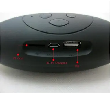 High-Tech & Bien-Etre X6 MINI Fútbol Inalámbrico Bluetooth Altavoz Repro High-Tech & Bien-Etre X6 MINI Fútbol Inalámbrico Bluetooth Altavoz Repro