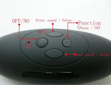 High-Tech & Bien-Etre X6 MINI Fútbol Inalámbrico Bluetooth Altavoz Repro High-Tech & Bien-Etre X6 MINI Fútbol Inalámbrico Bluetooth Altavoz Repro