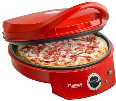 Bestron Máquina de pizza / Parrilla de mesa APZ400 1800 W