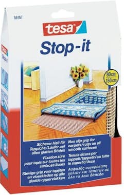 tesa TESA Cinta para alfombras de doble cara - 1,5m x 8 tesa TESA Cinta para alfombras de doble cara - 1,5m x 8