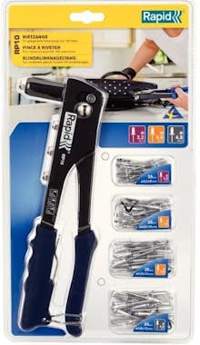 Rapid Alicate remachador RAPID RP10 + 100 remaches Rapid Alicate remachador RAPID RP10 + 100 remaches