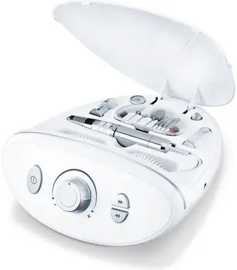 Beurer Set de manicura y pedicura con 10 conos Saphir MP1 Beurer Set de manicura y pedicura con 10 conos Saphir MP1