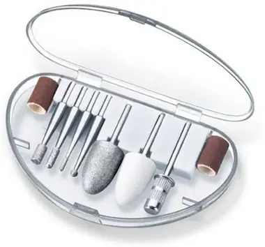 Beurer Set de manicura y pedicura con 10 conos Saphir MP1 Beurer Set de manicura y pedicura con 10 conos Saphir MP1