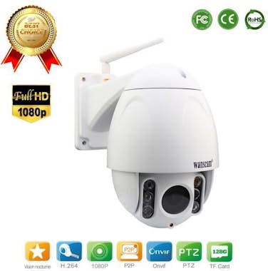High-Tech & Bien-Etre Cámara tipo bala LCC® 1080P 2.0 MP HD IP 6 LED IR High-Tech & Bien-Etre Cámara tipo bala LCC® 1080P 2.0 MP HD IP 6 LED IR