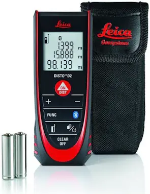 Leica Disto D2 Telémetro Láser 100m Bluetooth 837031 Leica Disto D2 Telémetro Láser 100m Bluetooth 837031