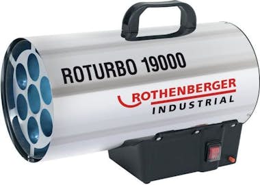ROTHENBERGER Generador de aire caliente - Roturbo 19000 - Plata ROTHENBERGER Generador de aire caliente - Roturbo 19000 - Plata
