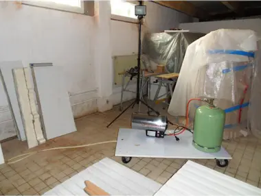 ROTHENBERGER Generador de aire caliente - Roturbo 19000 - Plata ROTHENBERGER Generador de aire caliente - Roturbo 19000 - Plata