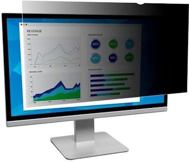 3M Filtro de privacidad de pantalla - Negro - Para mo 3M Filtro de privacidad de pantalla - Negro - Para mo