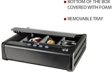 Master Lock Caja fuerte pequeña y compacta de acceso rápido ML Master Lock Caja fuerte pequeña y compacta de acceso rápido ML
