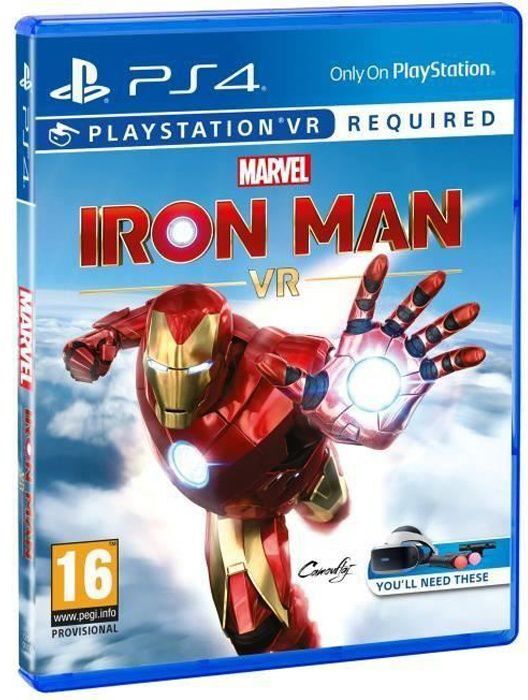 marvels iron man vr psvr juego