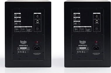 Hercules HERCULES MONITOR 5 - Altavoces 2 x 80 W RMS - 160 Hercules HERCULES MONITOR 5 - Altavoces 2 x 80 W RMS - 160