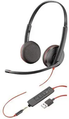 Logilink Auricular POLY Plantronics Blackwire C3225 - Alámb Logilink Auricular POLY Plantronics Blackwire C3225 - Alámb
