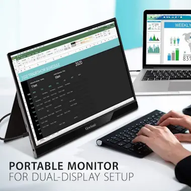 ViewSonic Monitor 15.6 TD1655 Silv FHD 16:9 Capacitivo Tác ViewSonic Monitor 15.6 TD1655 Silv FHD 16:9 Capacitivo Tác
