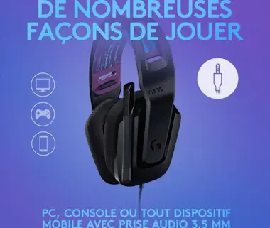 Logitech LOGITECH G - G335 WIRED - Auriculares para juegos Logitech LOGITECH G - G335 WIRED - Auriculares para juegos