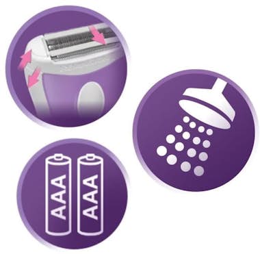 Remington WSF4810 Afeitadora eléctrica para mujer Cuerpo sua Remington WSF4810 Afeitadora eléctrica para mujer Cuerpo sua