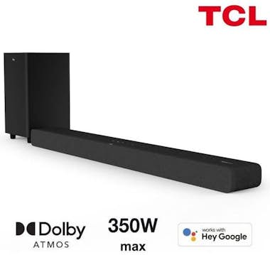 TCL Barra de sonido TS8132 con subwoofer inalámbrico - TCL Barra de sonido TS8132 con subwoofer inalámbrico -