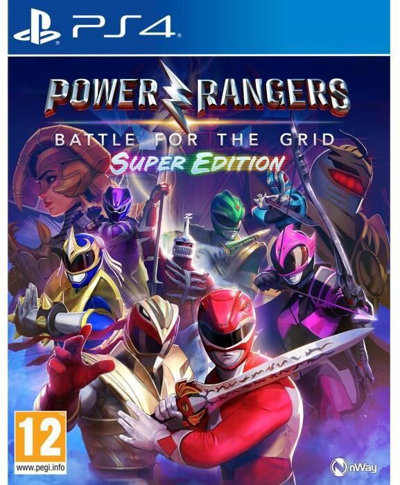 power rangers battle for the grid - juego de ps4 super edition
