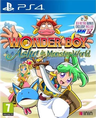 Just for Games Wonderboy Asha en Monster World Juego de PS4 Just for Games Wonderboy Asha en Monster World Juego de PS4