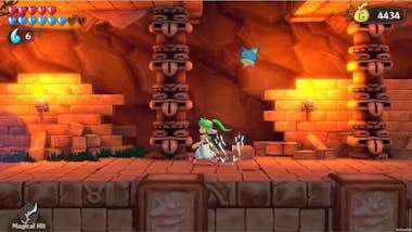 Just for Games Wonderboy Asha en Monster World Juego de PS4 Just for Games Wonderboy Asha en Monster World Juego de PS4